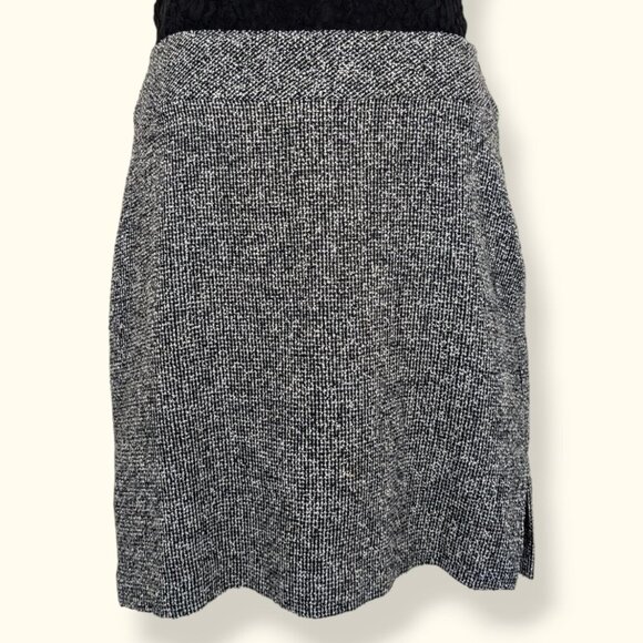 Vintage Emma James B&W Knit Skirt - Picture 2 of 7